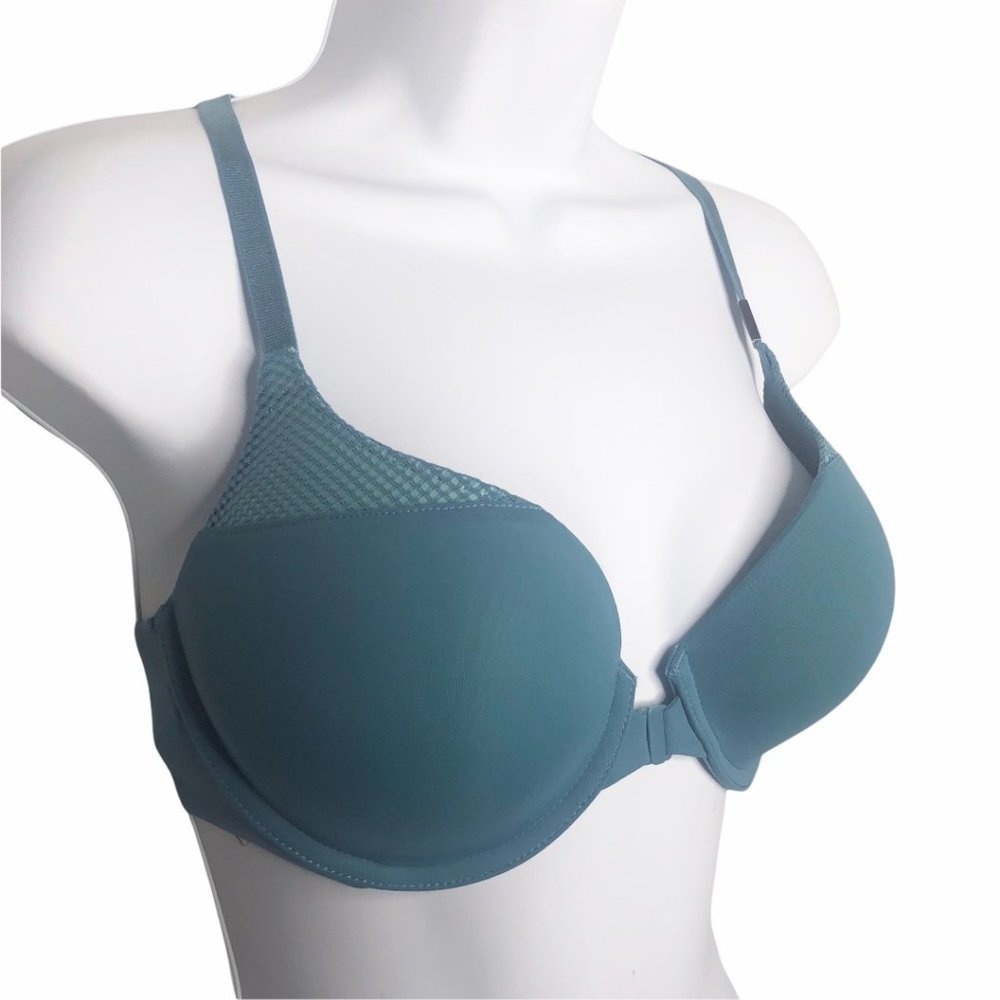 Victoria's Secret T-Shirt Push-Up Full Coverage Front Closure Bra NWT - Picture 2 of 9